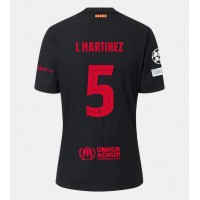 Barcelona Inigo Martinez #5 Auswärtstrikot 2024-25 Kurzarm